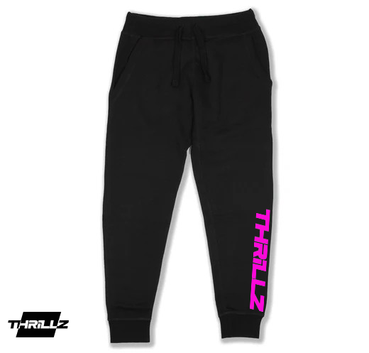 OG Premium Jogger-Black Hot Pink