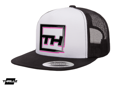 Black and White Trucker Snapback