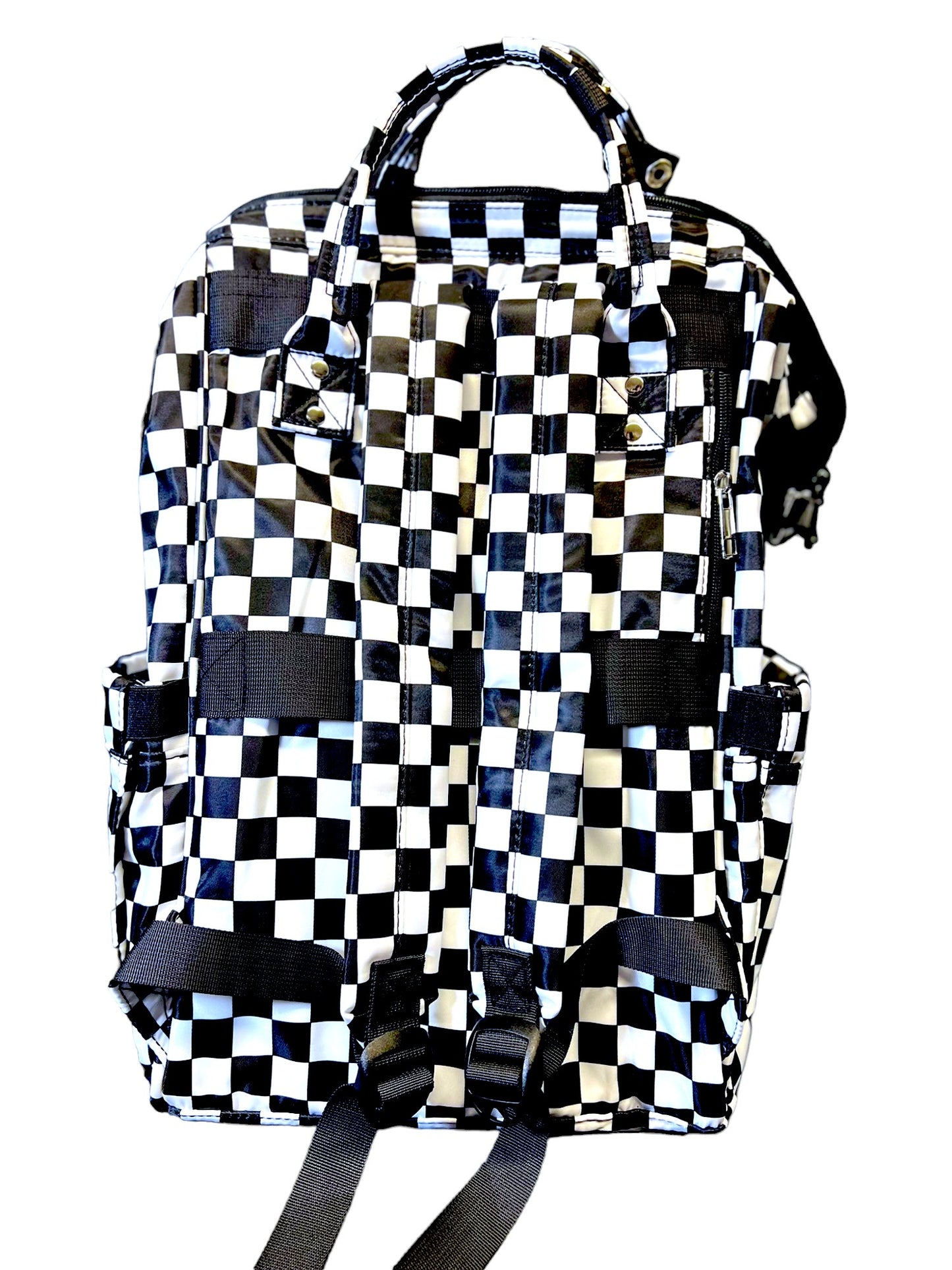 Checkered Backpack