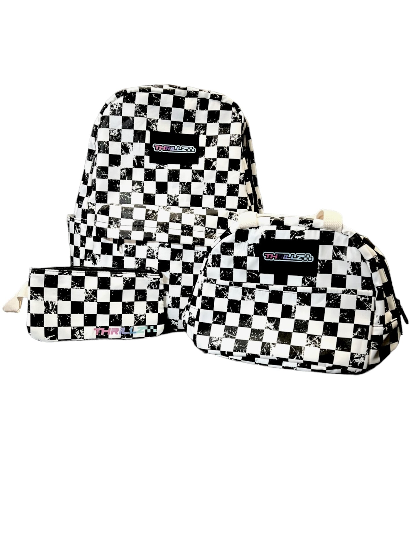 Checkered Backpack